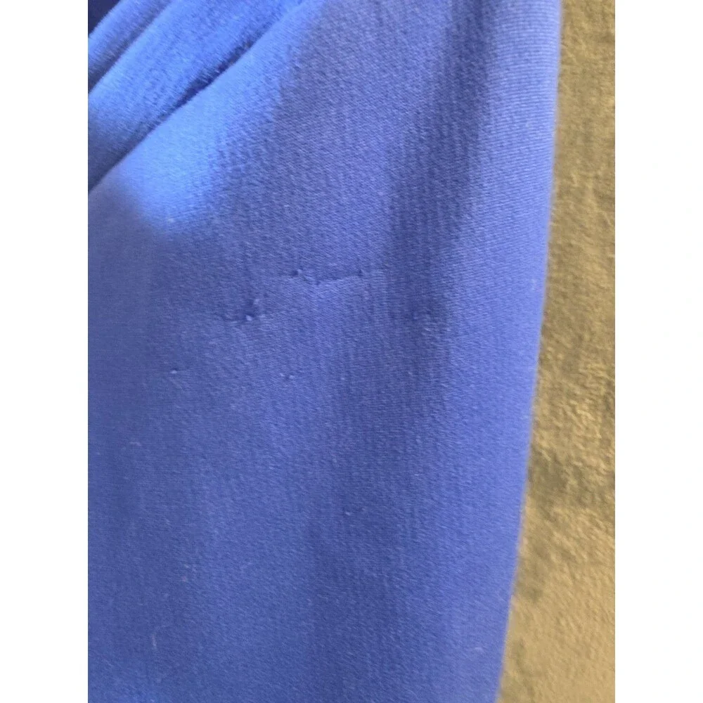 Adidas Team Issued Full Zip Hoodie Blue White Eagle Logo Men's Medium M